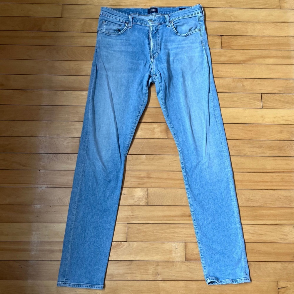 Citizens of Humanity The London Slim Tapered Light Wash Jeans Mens 33 6170B-1162